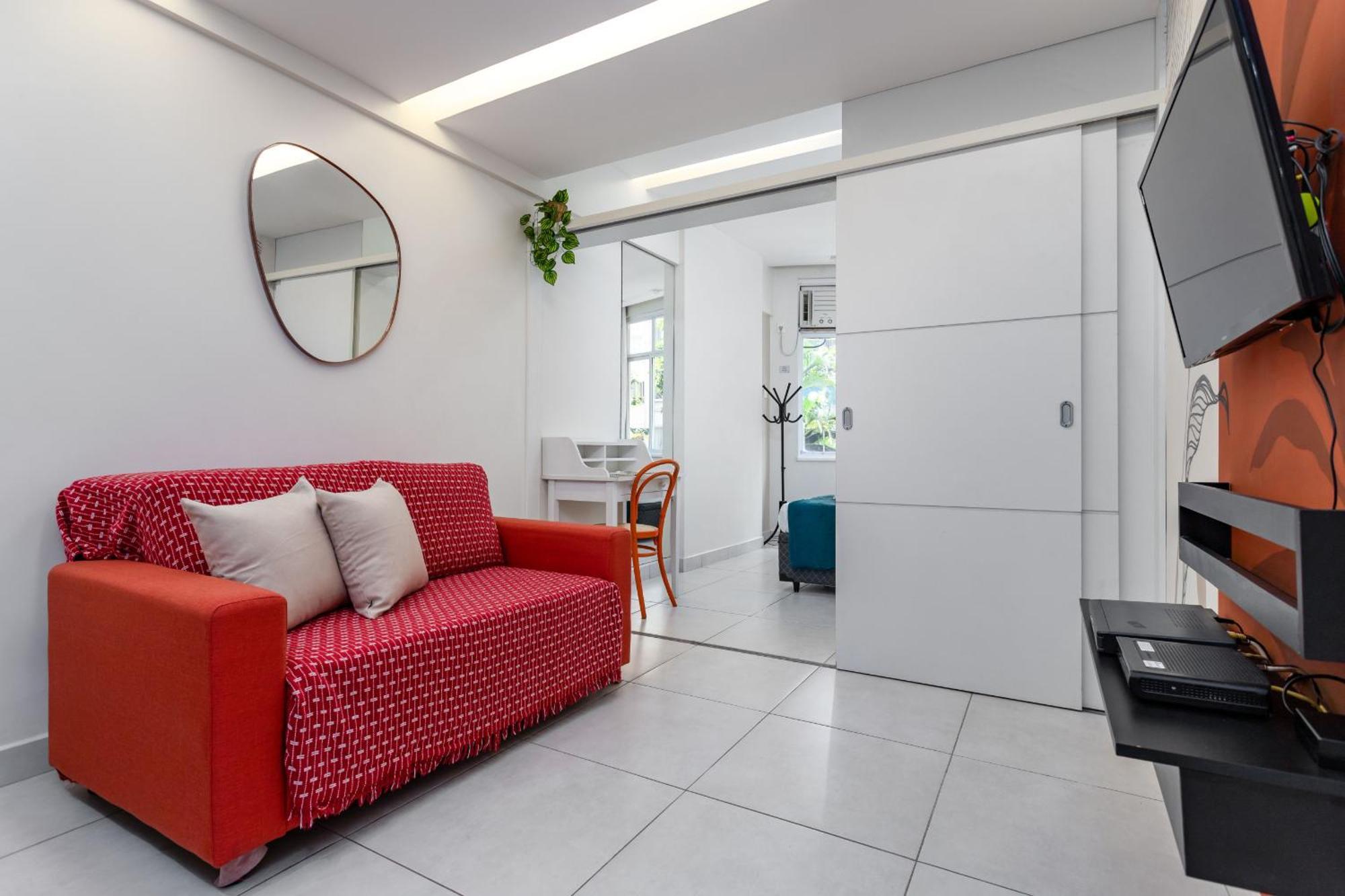 Apartamento Refugio Em Copacabana - Perto Da - Df219 Z3
